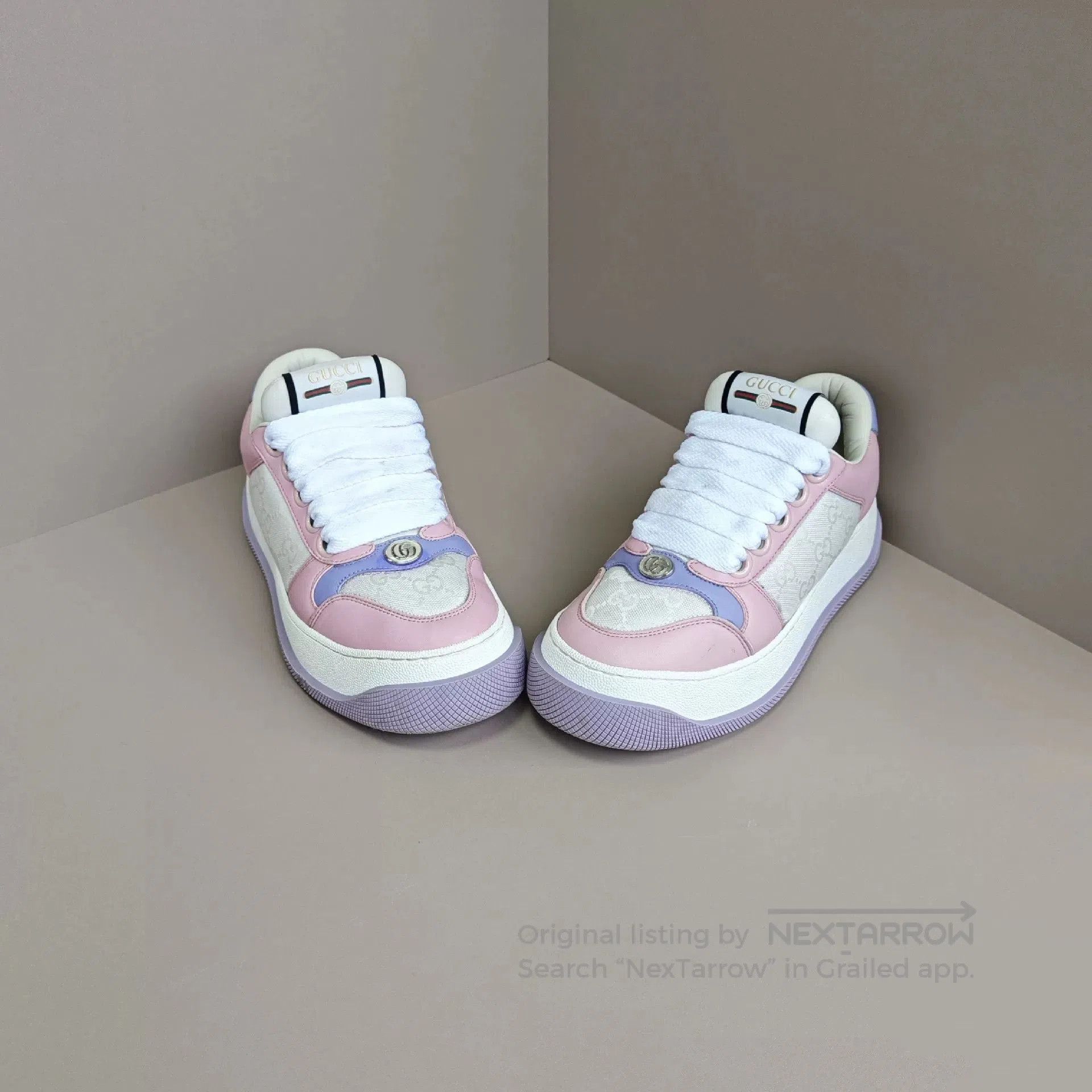 Gucci Gucci Women's Platform Dirty Sneakers. Size US 6 / IT 36 - 2 Thumbnail