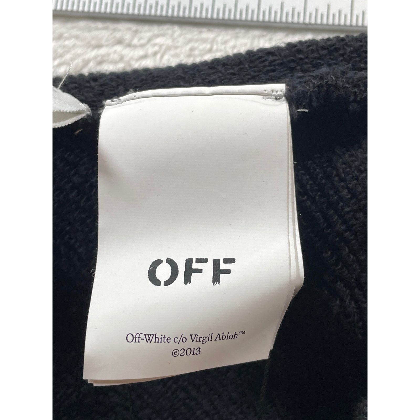 Off-White Off White Embroidered Black Hoodie Size US M / EU 48-50 / 2 - 5 Thumbnail
