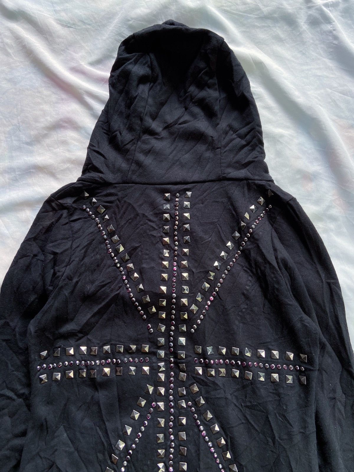 14th Addiction JAPANESE FASHION PUNK STYLE ZIP HOODIE Size US S / EU 44-46 / 1 - 3 Thumbnail