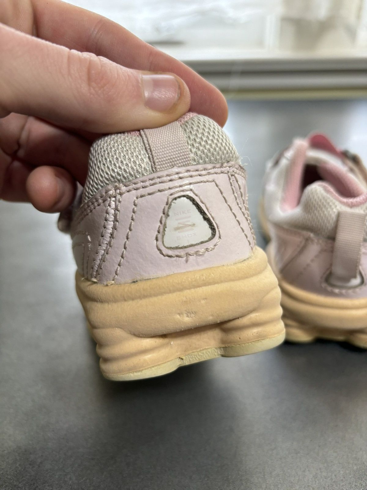 Nike × Vintage 2008 Nike Shox Mary Jane 354945-161 Childrens 12C Baby Shoes Size US 4 / IT 34 - 7 Thumbnail