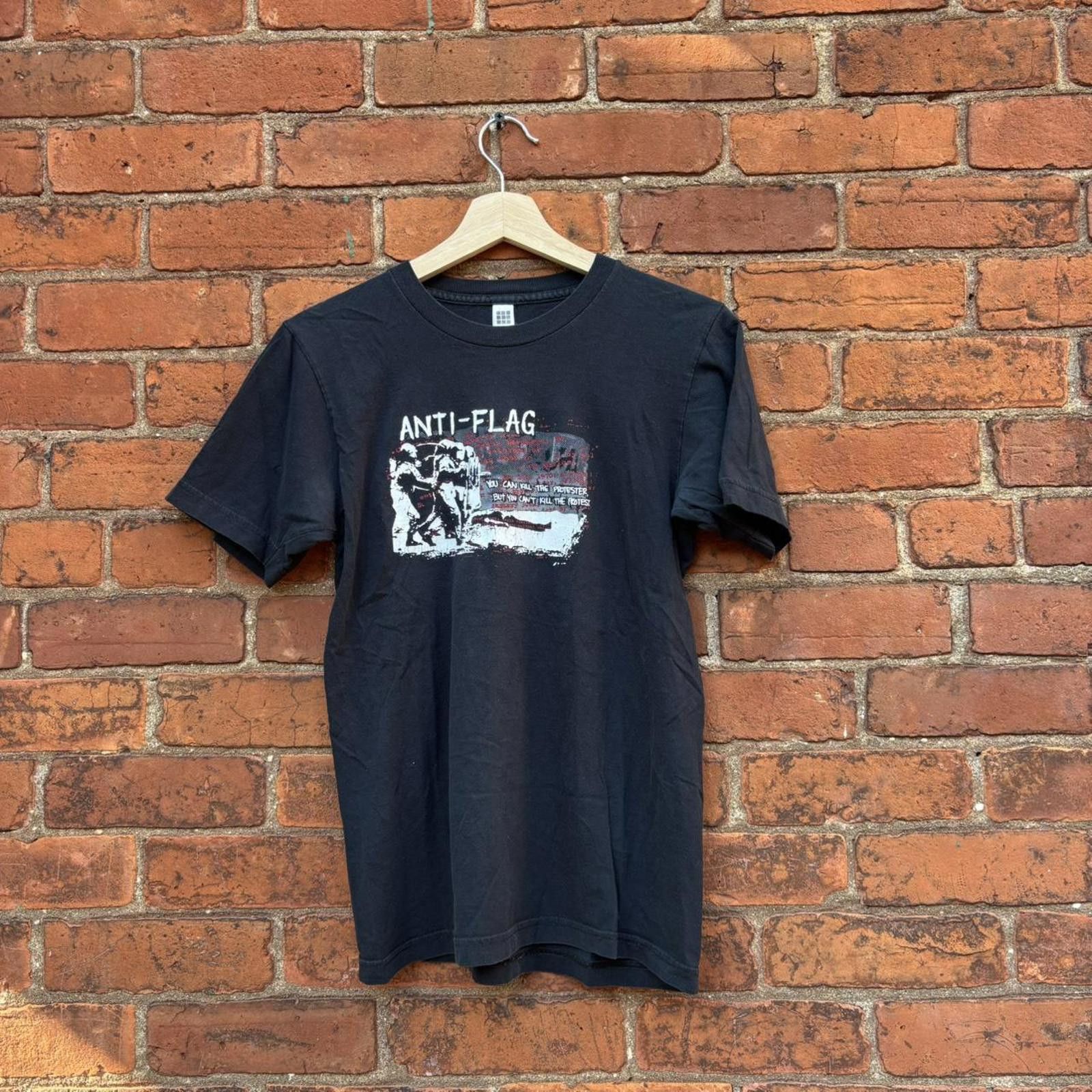 Other Vintage anti flag bullets can’t silence ideas t shirt 00s S Size US S / EU 44-46 / 1 - 1 Thumbnail