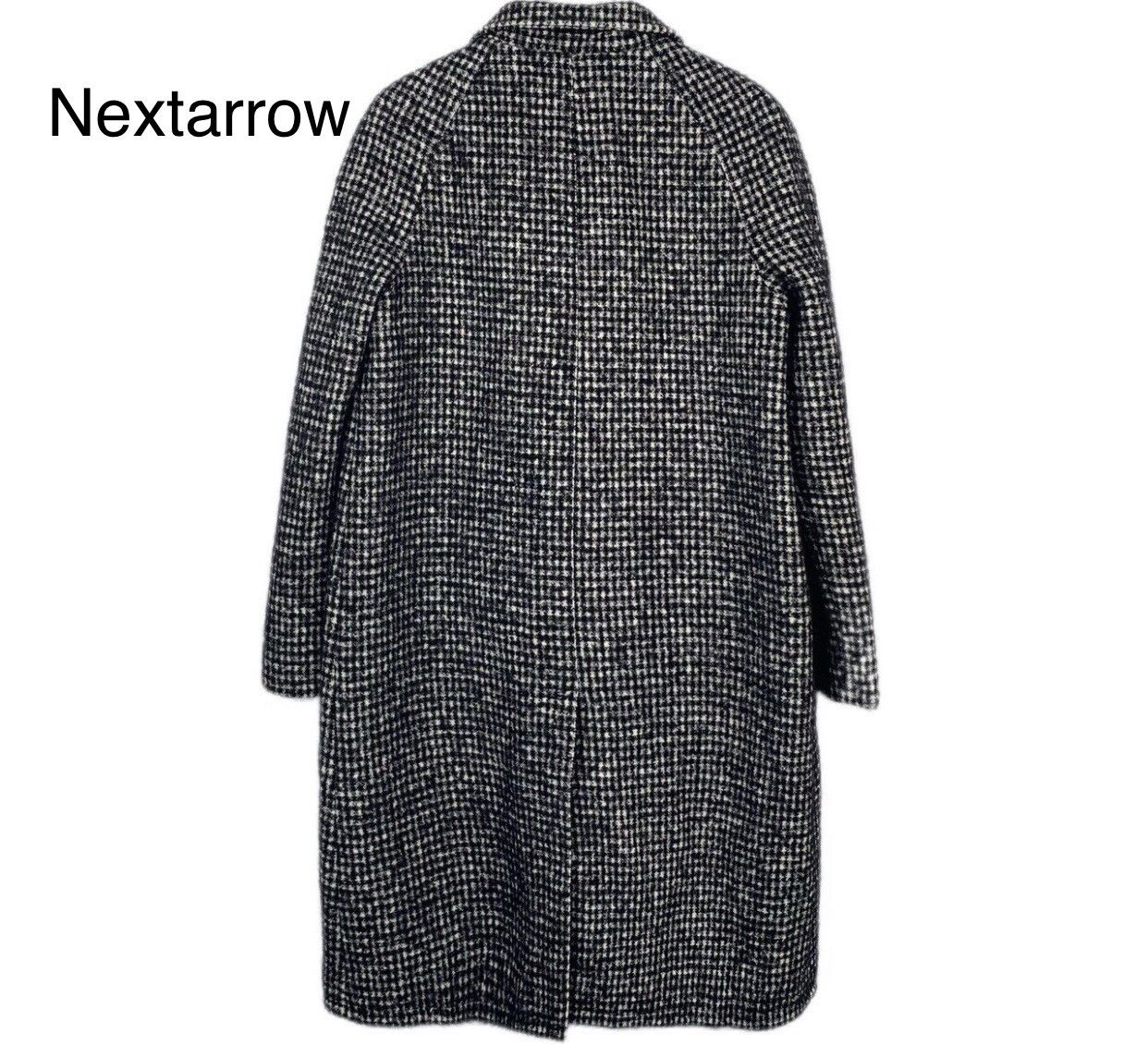 Saint Laurent Paris Saint Laurent SLP black and white wool blend coat jacket Size US XS / EU 42 / 0 - 2 Thumbnail
