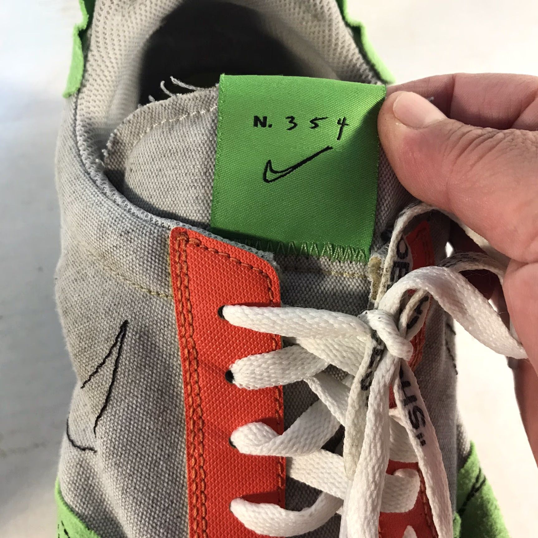 Nike Nike Daybreak Sneakers Men Size 12 Gray Orange Green Colorblock Athletic Running Casual Shoes Size US 12 / EU 45 - 6 Thumbnail