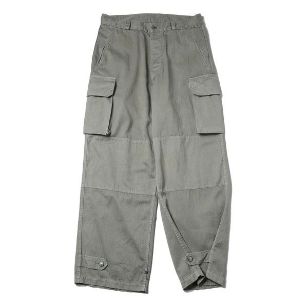 A.PRESSE Vintage FA HBT M-47 Pants size 3 sage bnwt Size US 34 / EU 50 - 1 Thumbnail