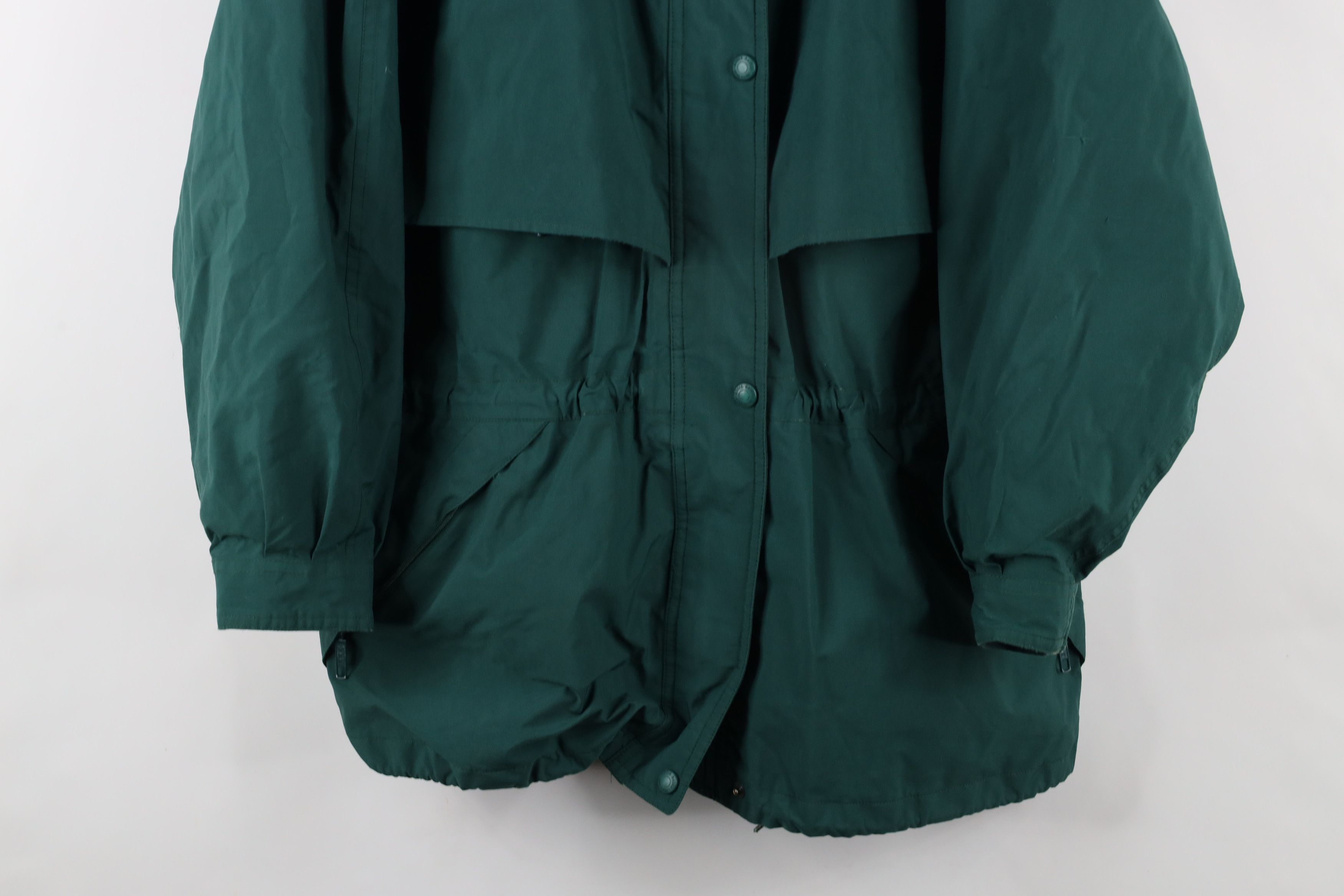 Eddie Bauer × Vintage Vintage 90s Eddie Bauer Waterproof Hooded Rain Jacket Size XL / US 12-14 / IT 48-50 - 3 Thumbnail