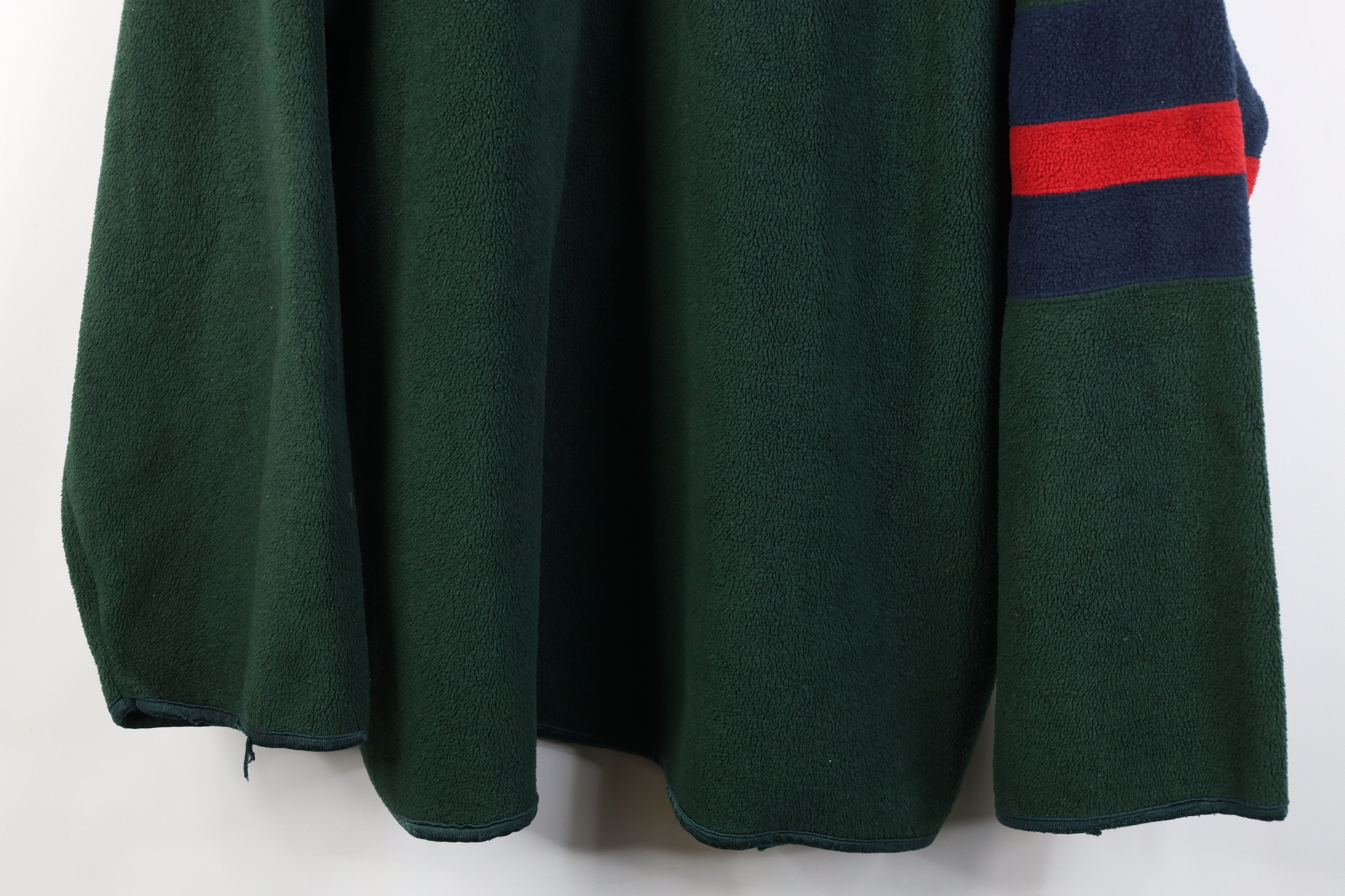 Vintage Vintage 90s Streetwear Fleece 1/4 Half Zip Pullover Sweater Size US XL / EU 56 / 4 - 3 Thumbnail