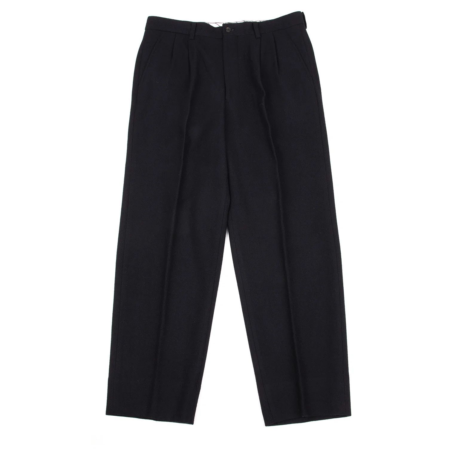 Issey Miyake Wool Design Set-Up in Navy, Size XL Size US 38 / EU 54 - 10 Thumbnail