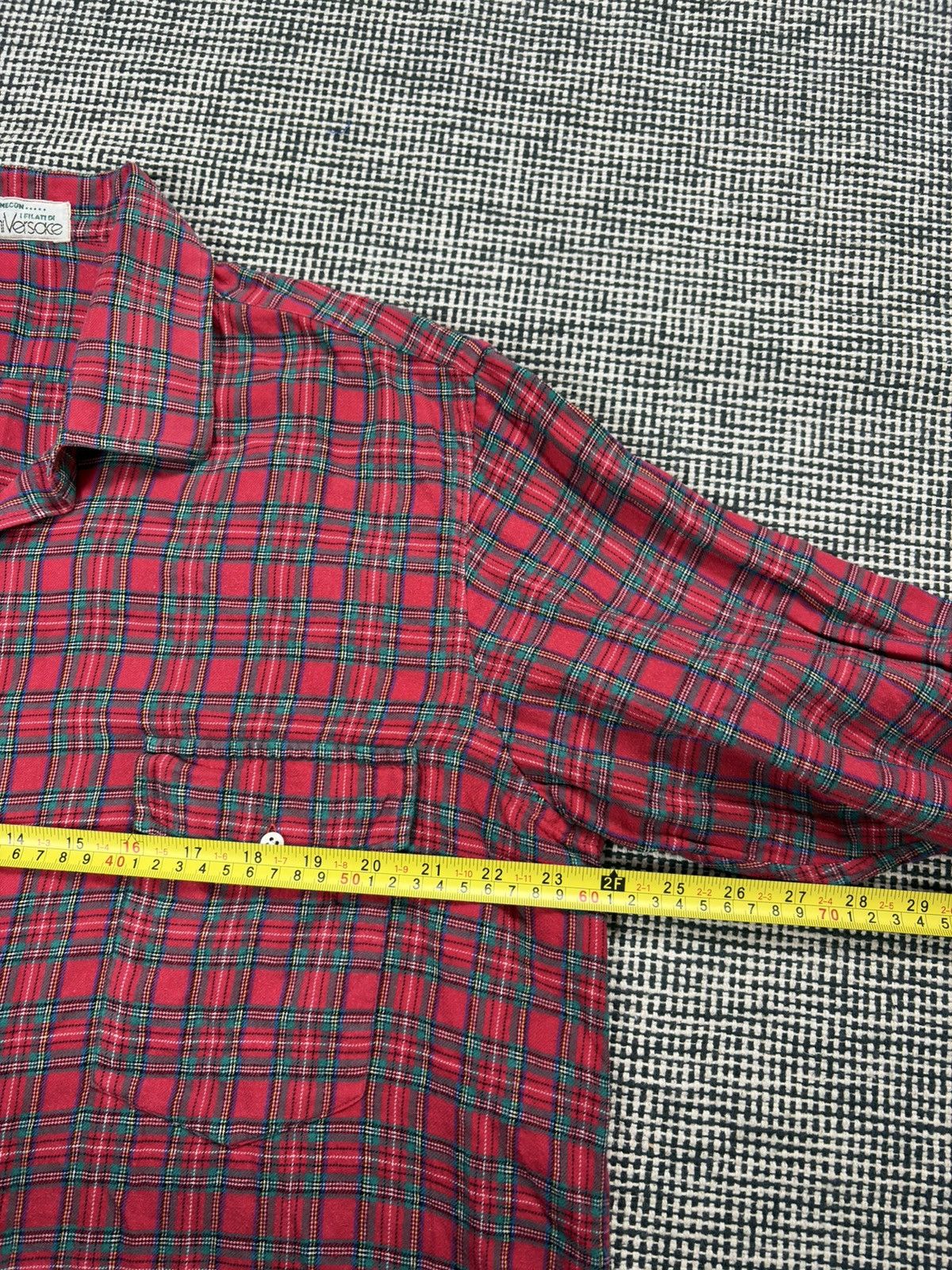 Versace Gianni Versace 70s/80s oversized checkered lumberjack Size US M / EU 48-50 / 2 - 6 Thumbnail