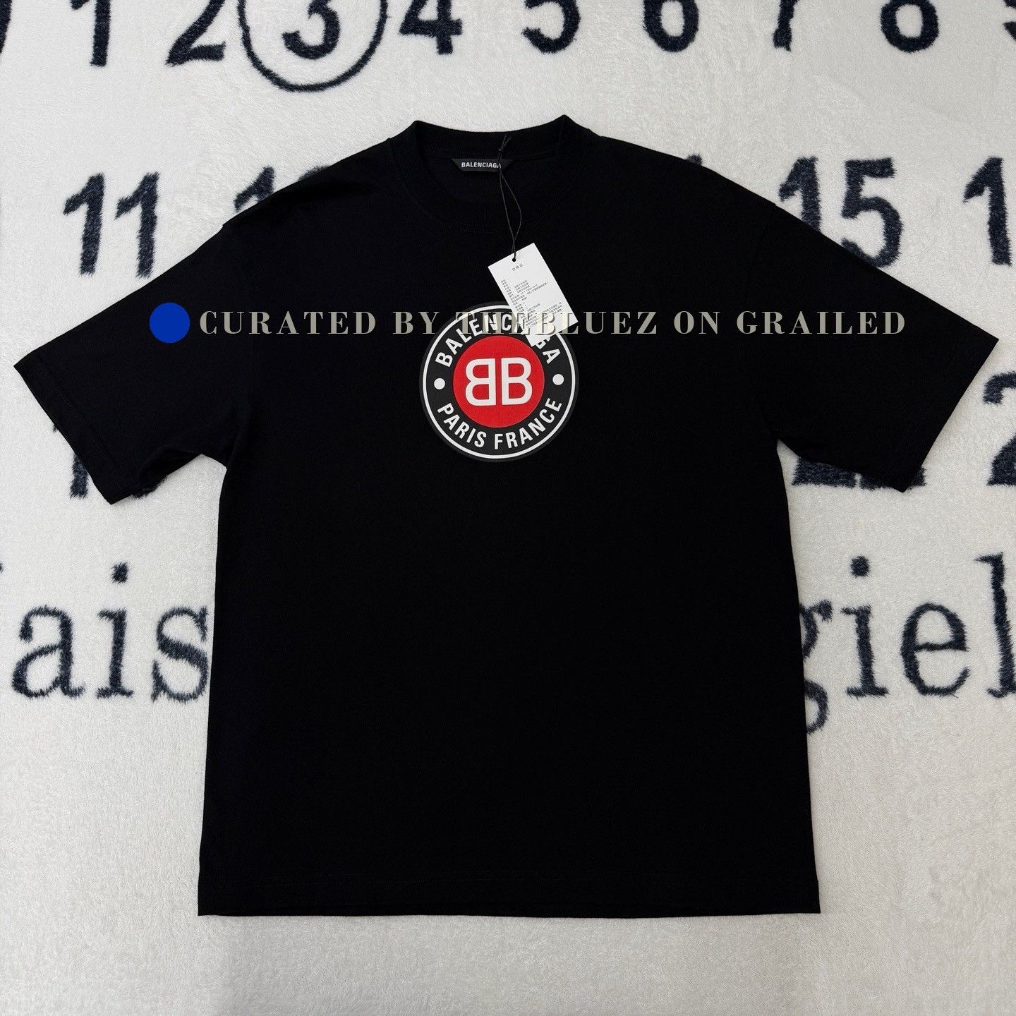 Balenciaga Balenciaga Black Circle Short-Sleeve Size US XS / EU 42 / 0 - 1 Thumbnail