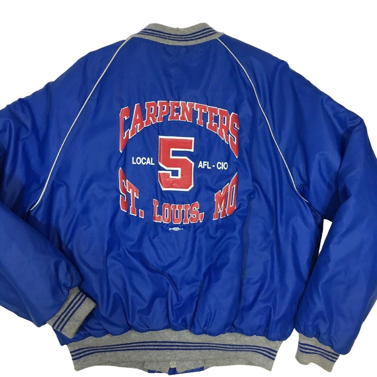 Other Vtg King Louie United Brotherhood CARPENTERS Union Jacket Size US L / EU 52-54 / 3 - 1 Thumbnail
