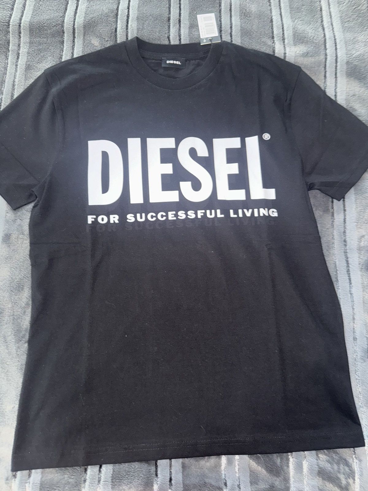 Diesel Diesel Black T-Diego-Logo Mens T-Shirt Size S Black Size US S / EU 44-46 / 1 - 9 Thumbnail