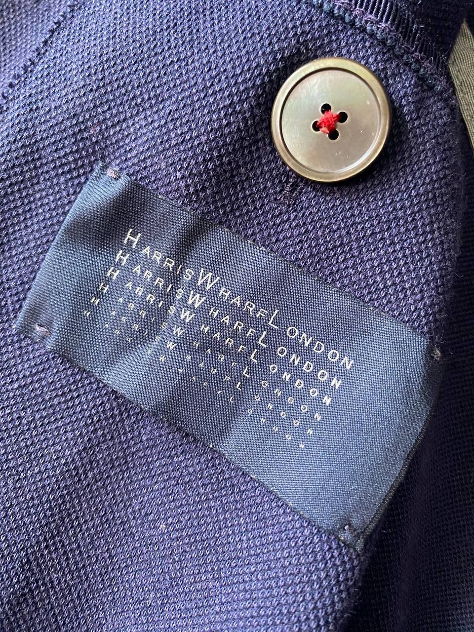 Designer × Harris Wharf London Harris Wharf London Blazer Jacket Size 38R - 8 Thumbnail