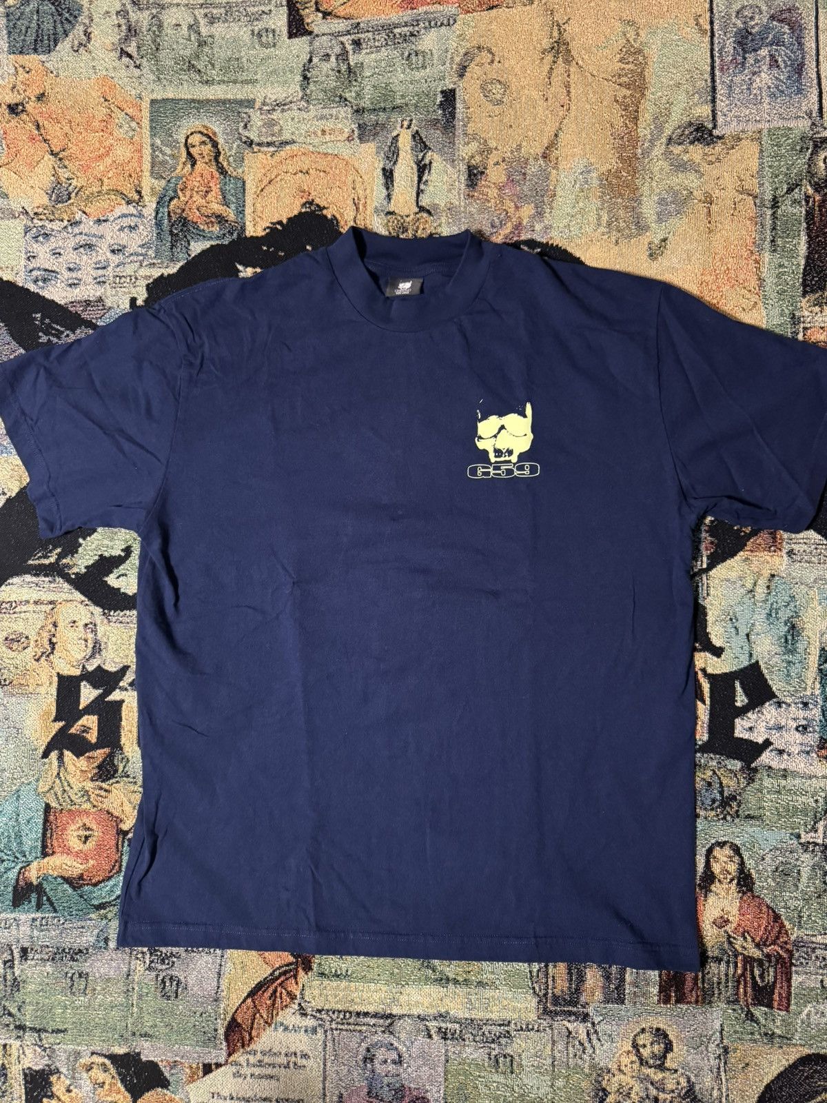 G59 Records G59 Glow Logo T-shirt (Navy) Size US L / EU 52-54 / 3 - 1 Thumbnail