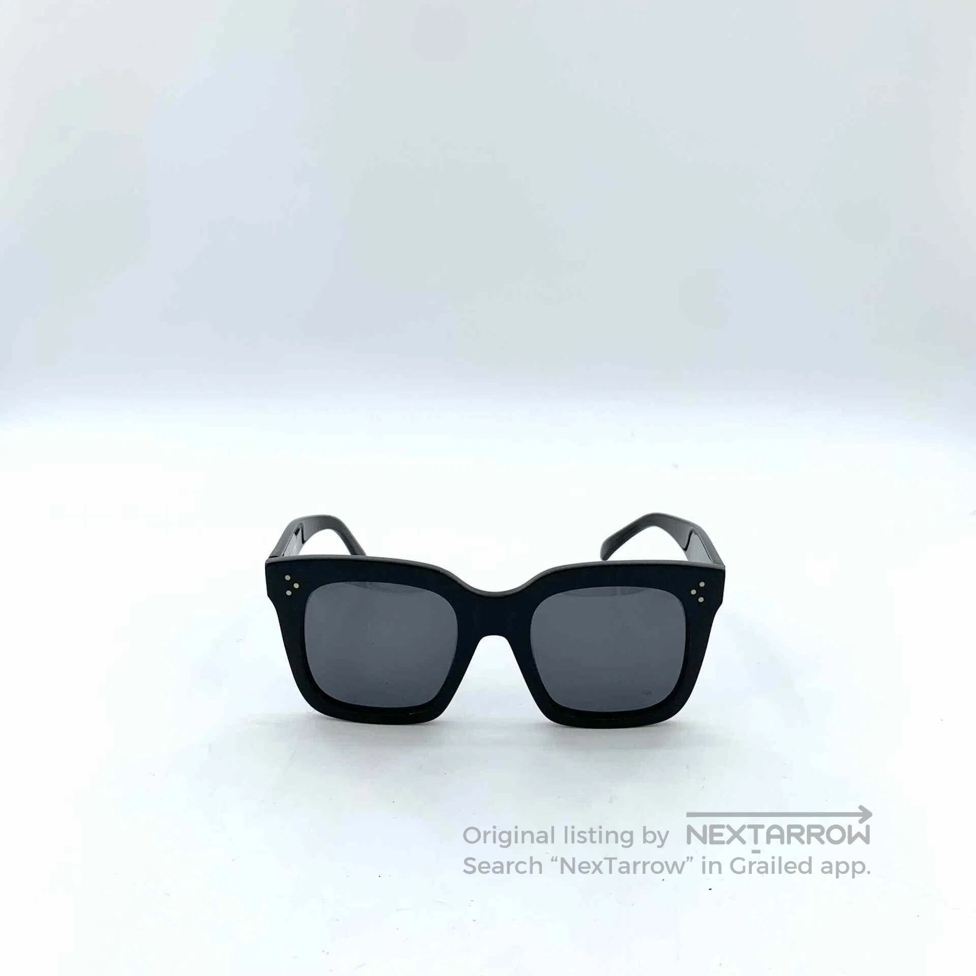 Celine Celine Black Square Frame Sunglasses. Size ONE SIZE - 3 Thumbnail