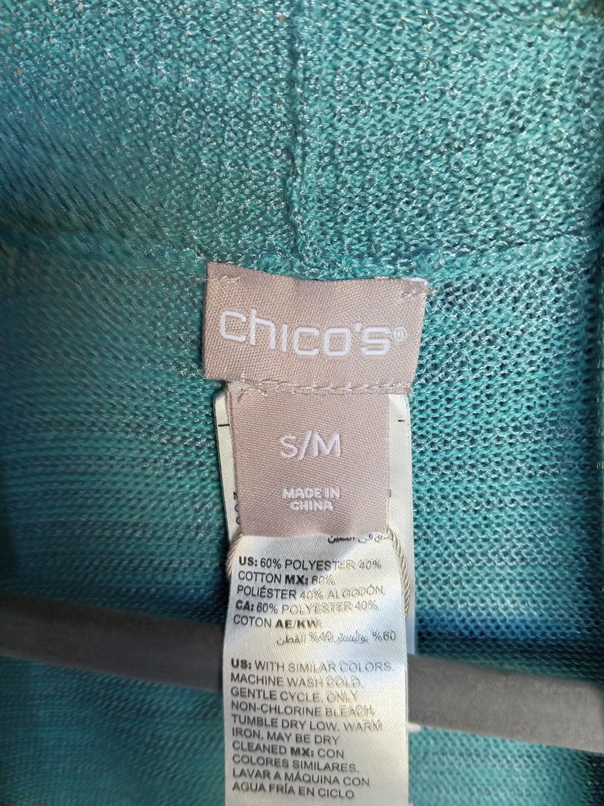 Chicos Chico's S/M Lightweight Beach Cover-Up Size M / US 6-8 / IT 42-44 - 4 Thumbnail
