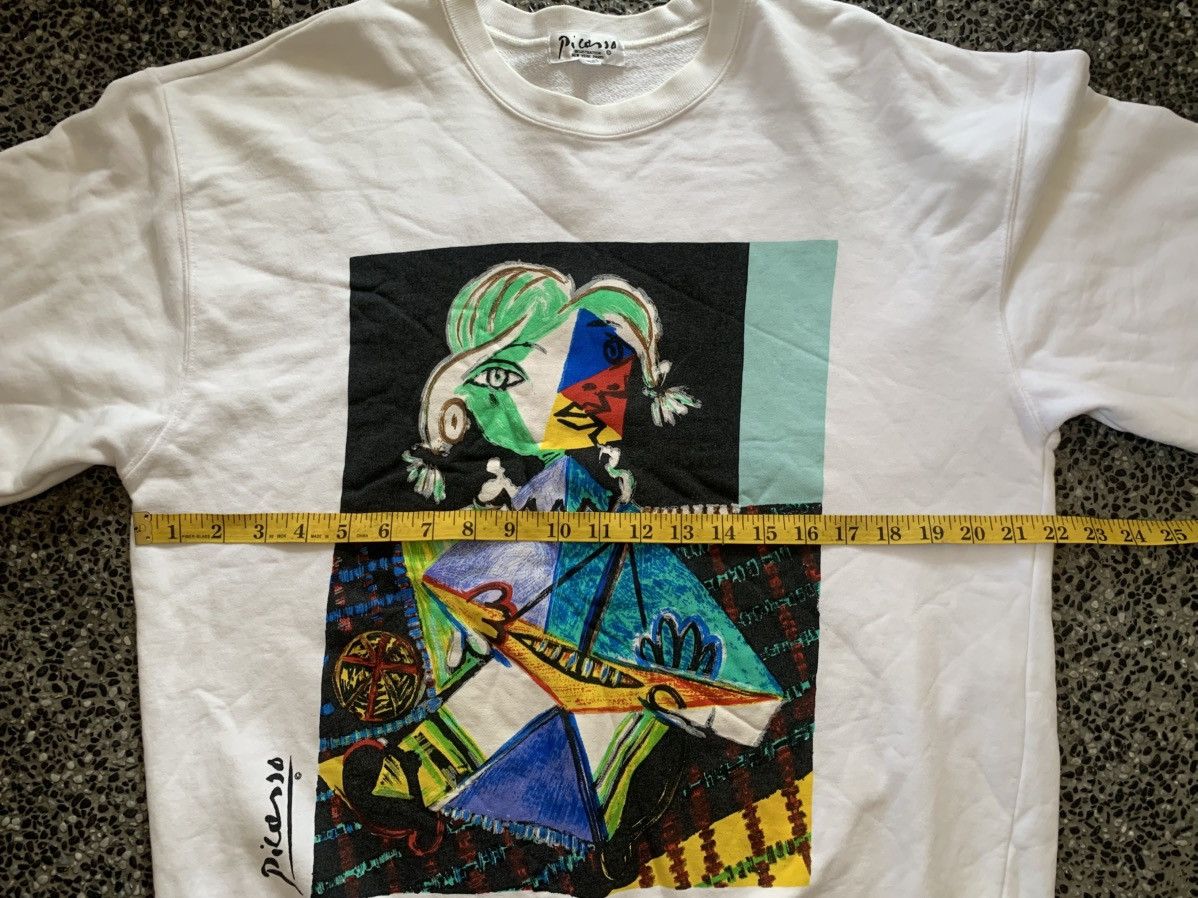 Arts & Science Vintage Pablo Picasso Artwork / Art Sweatshirt Size US L / EU 52-54 / 3 - 8 Thumbnail