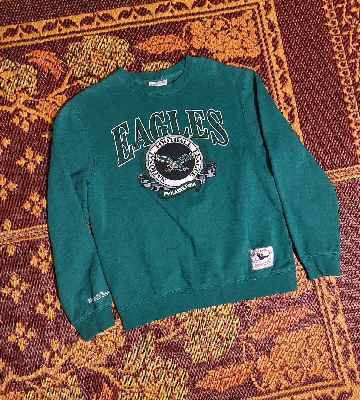 Mitchell & Ness NFL Mitchell & Ness Philadelphia Eagles Crewneck Size US M / EU 48-50 / 2 - 1 Thumbnail