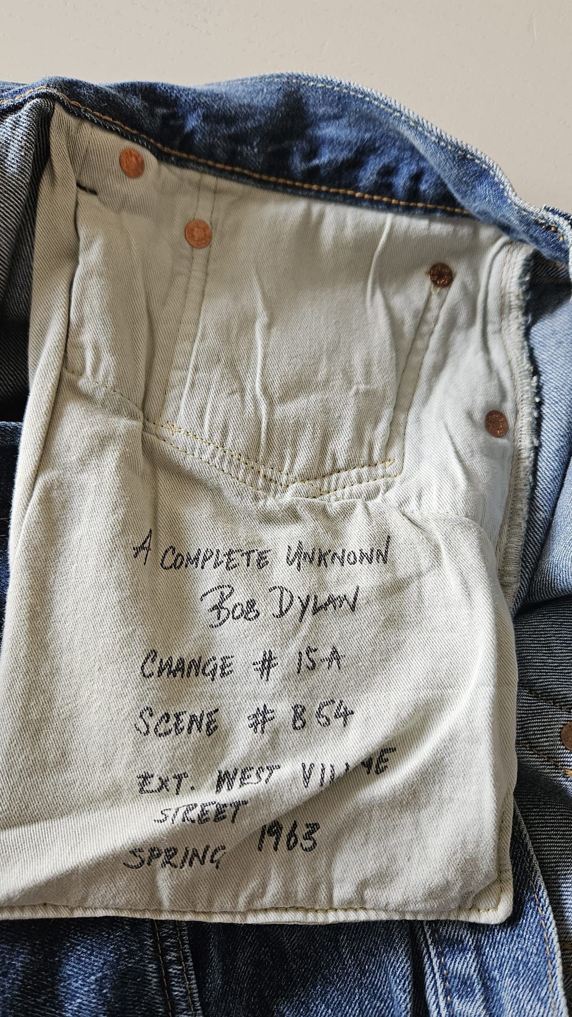 Levi's Vintage Clothing RARE Levi’s "A Complete Unknown" – BNWT – Full Set Size US 34 / EU 50 - 5 Thumbnail