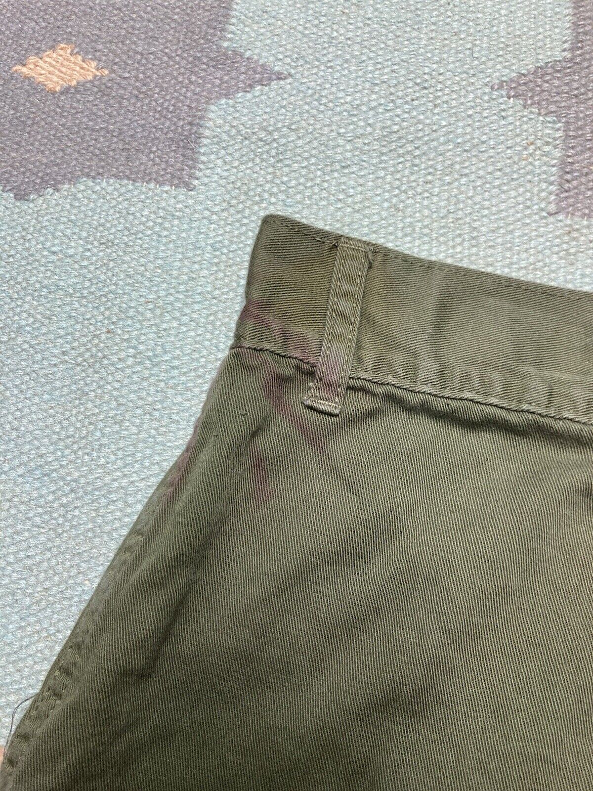 Vintage y2k cargo pants baggy tapered rave pockets military 30x33 Size US 30 / EU 46 - 7 Thumbnail