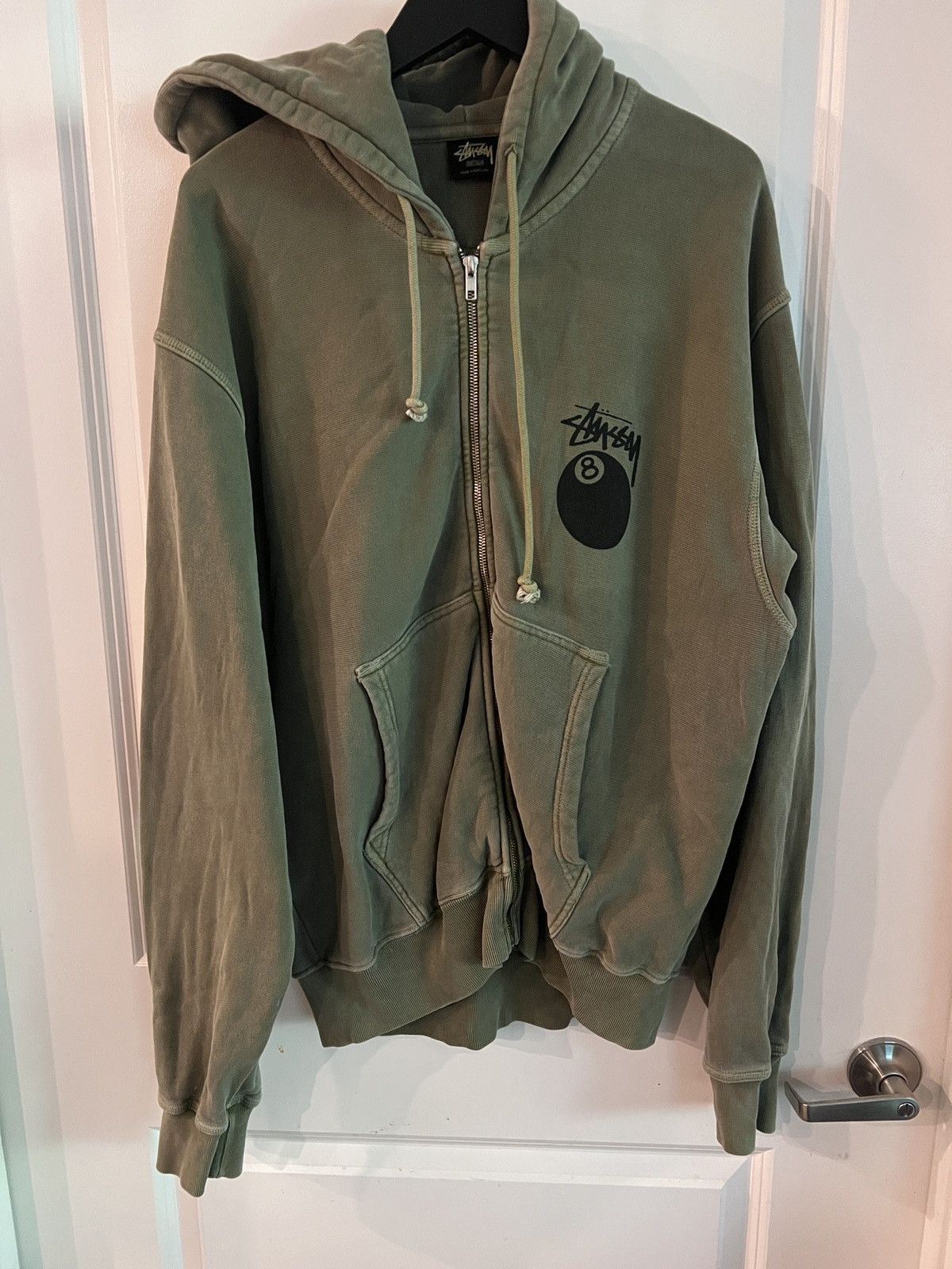 Stussy Stussy 8 Ball Suede Bing Jacket | Grailed