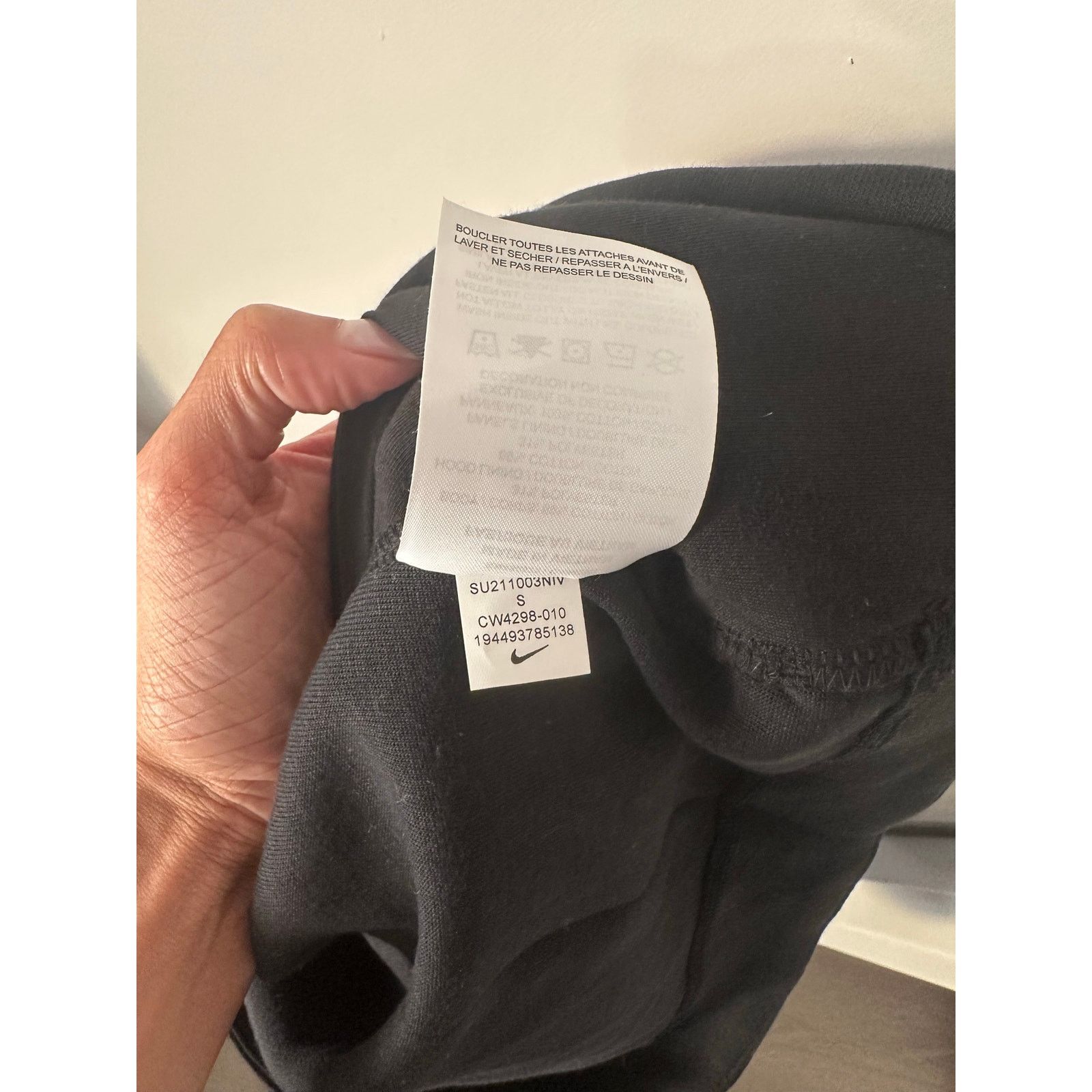 Nike Nike Women's Tech Fleece Jacket Black CW4298-010 - Size S Size US S / EU 44-46 / 1 - 6 Thumbnail