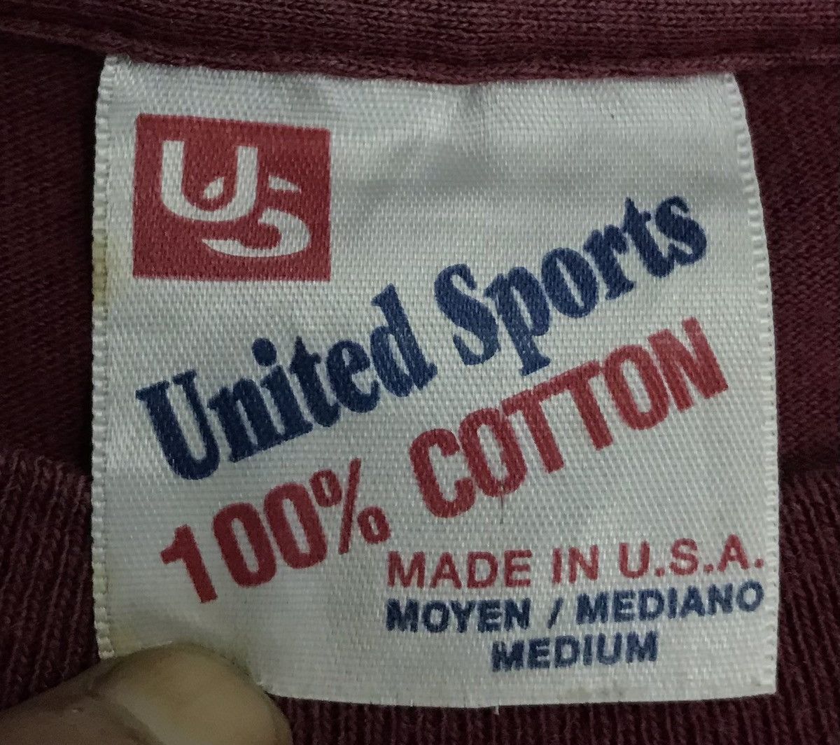 Vintage Vintage United Sports D.I.E. Fragile Made In Usa Shirt Size US M / EU 48-50 / 2 - 6 Thumbnail