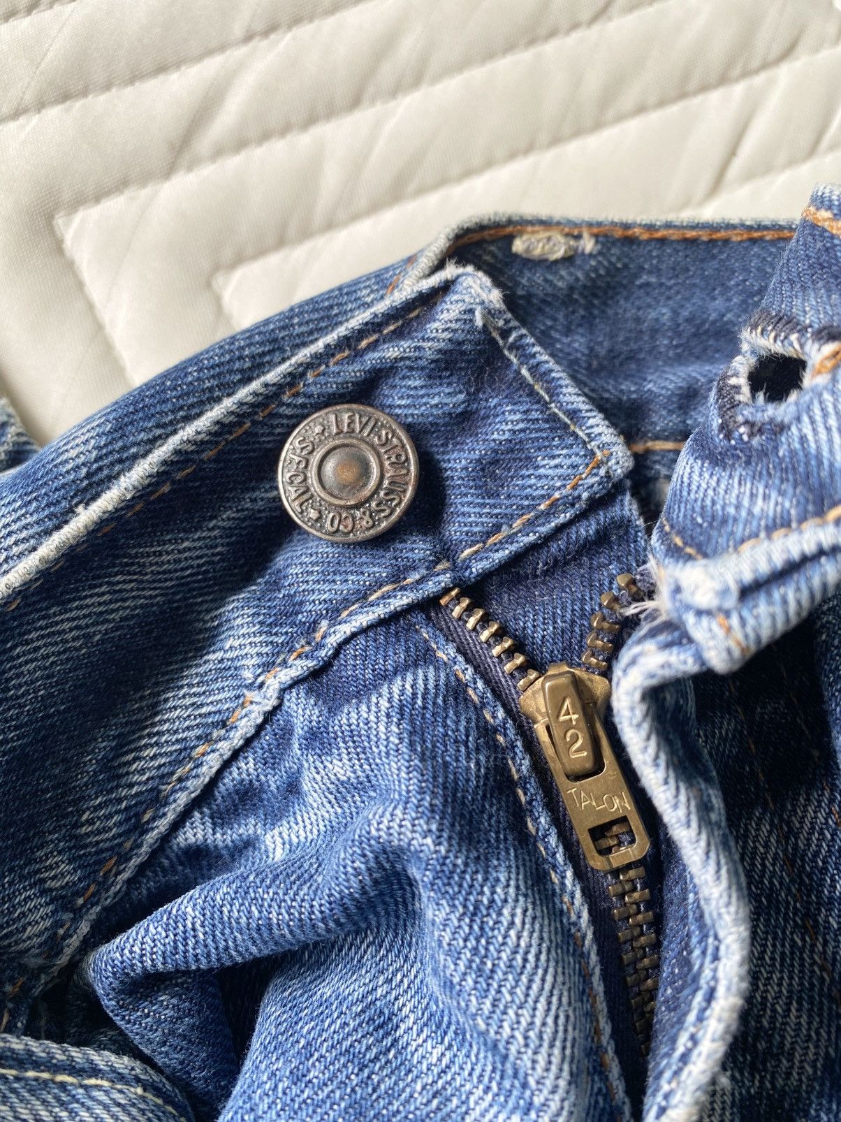 Levi's True Vintage 60s Levis Lot 502 Big E Size US 34 / EU 50 - 8 Thumbnail