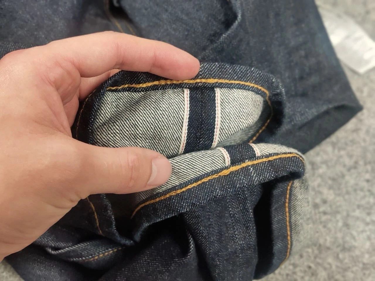 Levi's Levis 501XX Vintage 1955 Selvedge Rigid Denim Big E Japan Size US 34 / EU 50 - 14 Thumbnail