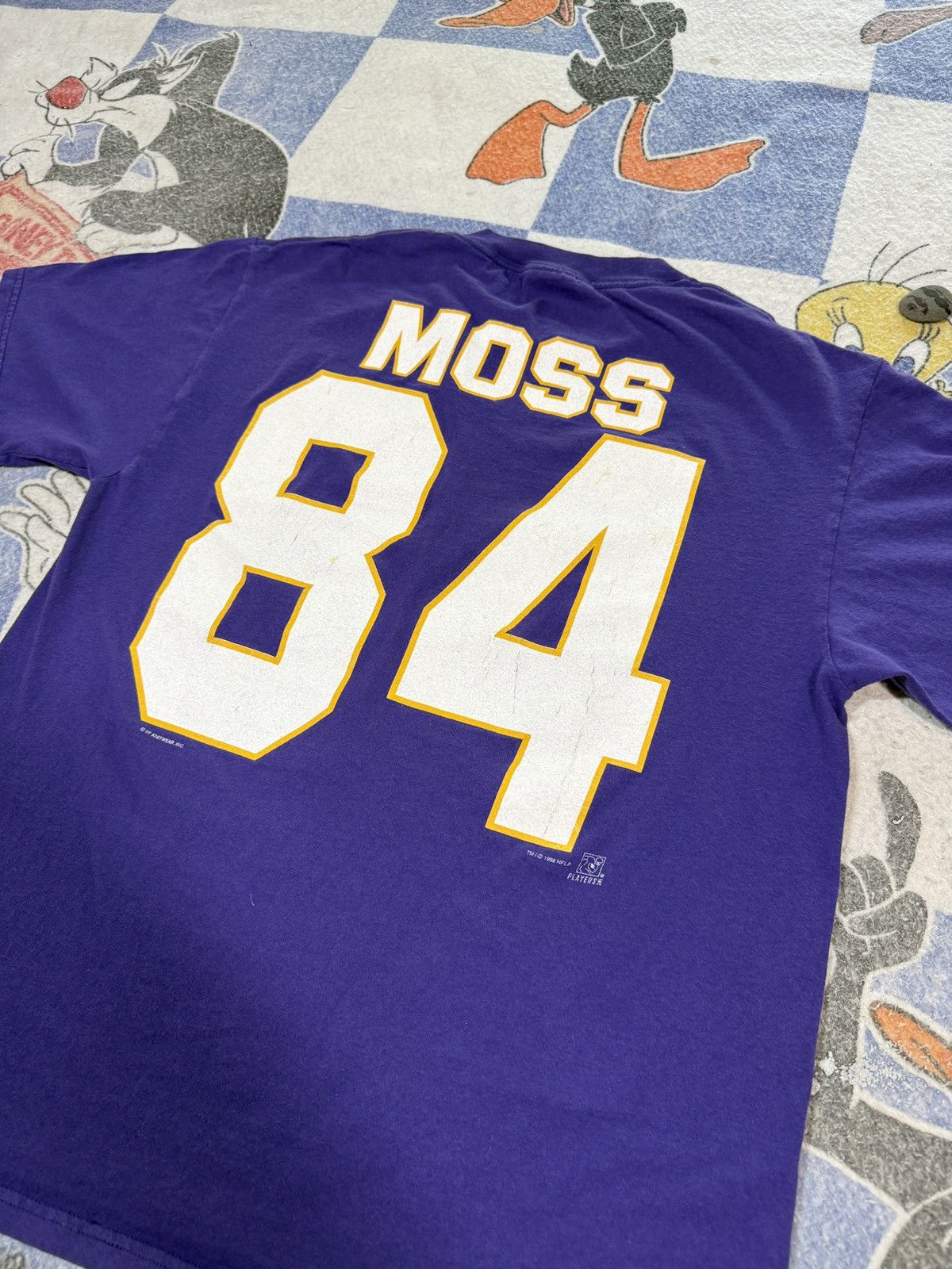 NFL Vintage minnesota vikings randy moss tee Size US L / EU 52-54 / 3 - 4 Thumbnail