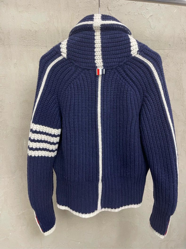 Thom Browne Thom Browne Woolen collar sweater Size US XS / EU 42 / 0 - 4 Thumbnail