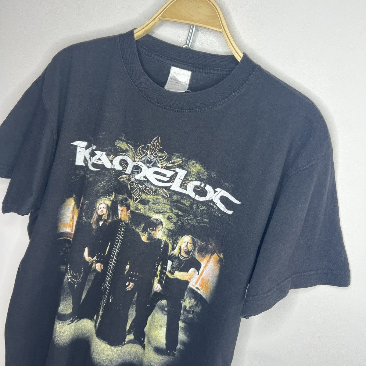 Band Tees Vintage Kamelot Rule The World Tshirt Tee 90s Y2K Black Size US L / EU 52-54 / 3 - 5 Thumbnail