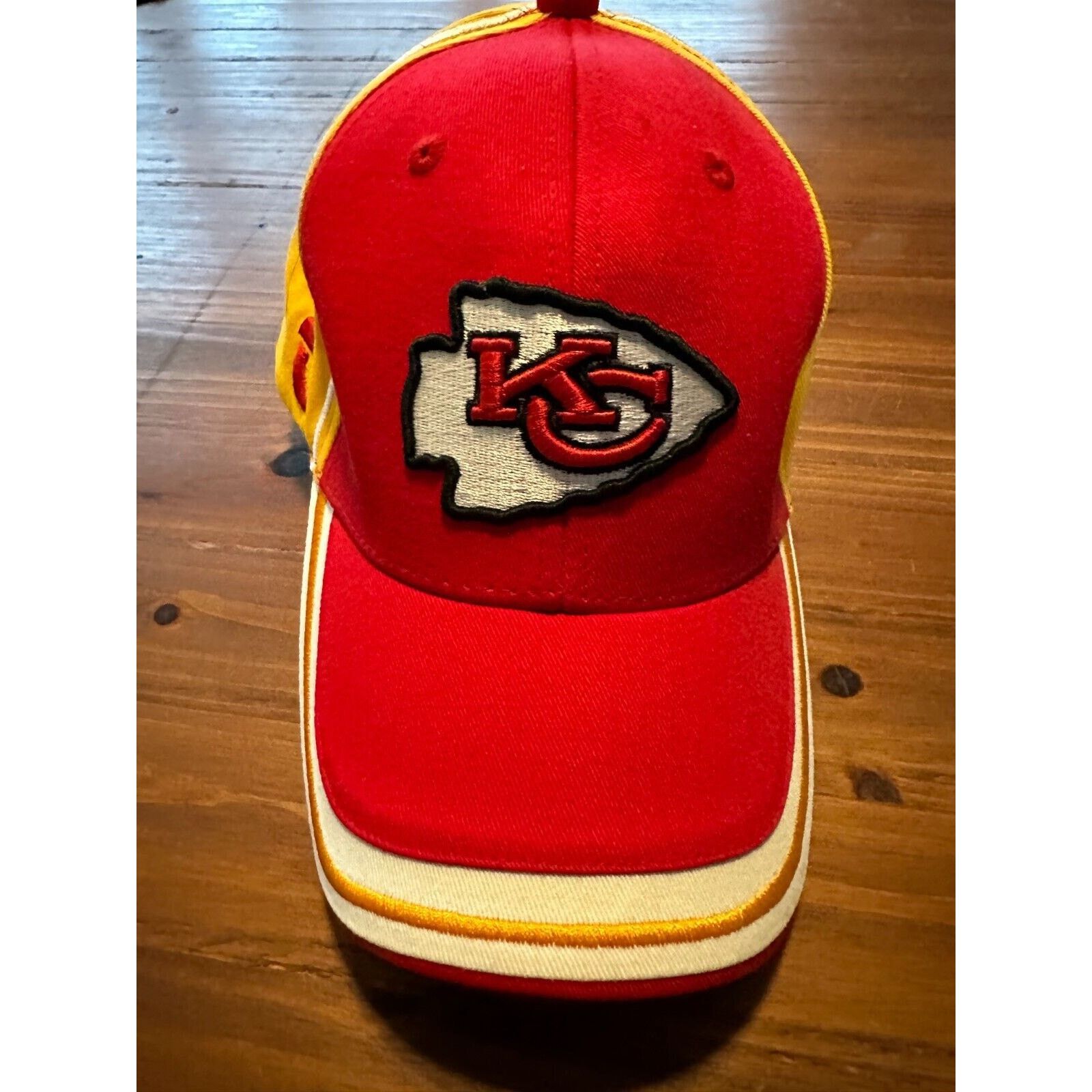 NFL NFL TEAM APPAREL Kansas City Chiefs Hat/Cap NFL Arrowhead KC Size ONE SIZE - 1 Thumbnail