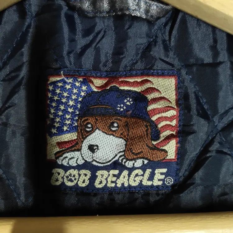 Vintage Vintage Bob Beagle x East Boy Faded Varsity Jackets Size US L / EU 52-54 / 3 - 8 Thumbnail