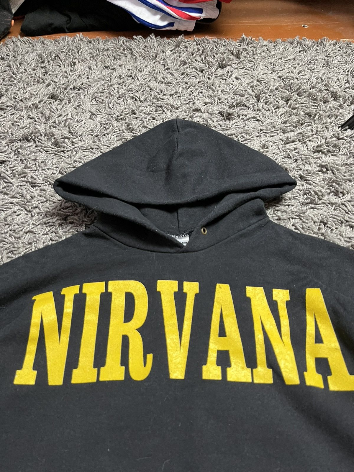 Nirvana Vtg Style Nirvana In Utero Hoodie - Double Sided Graphic - Size US M / EU 48-50 / 2 - 2 Thumbnail