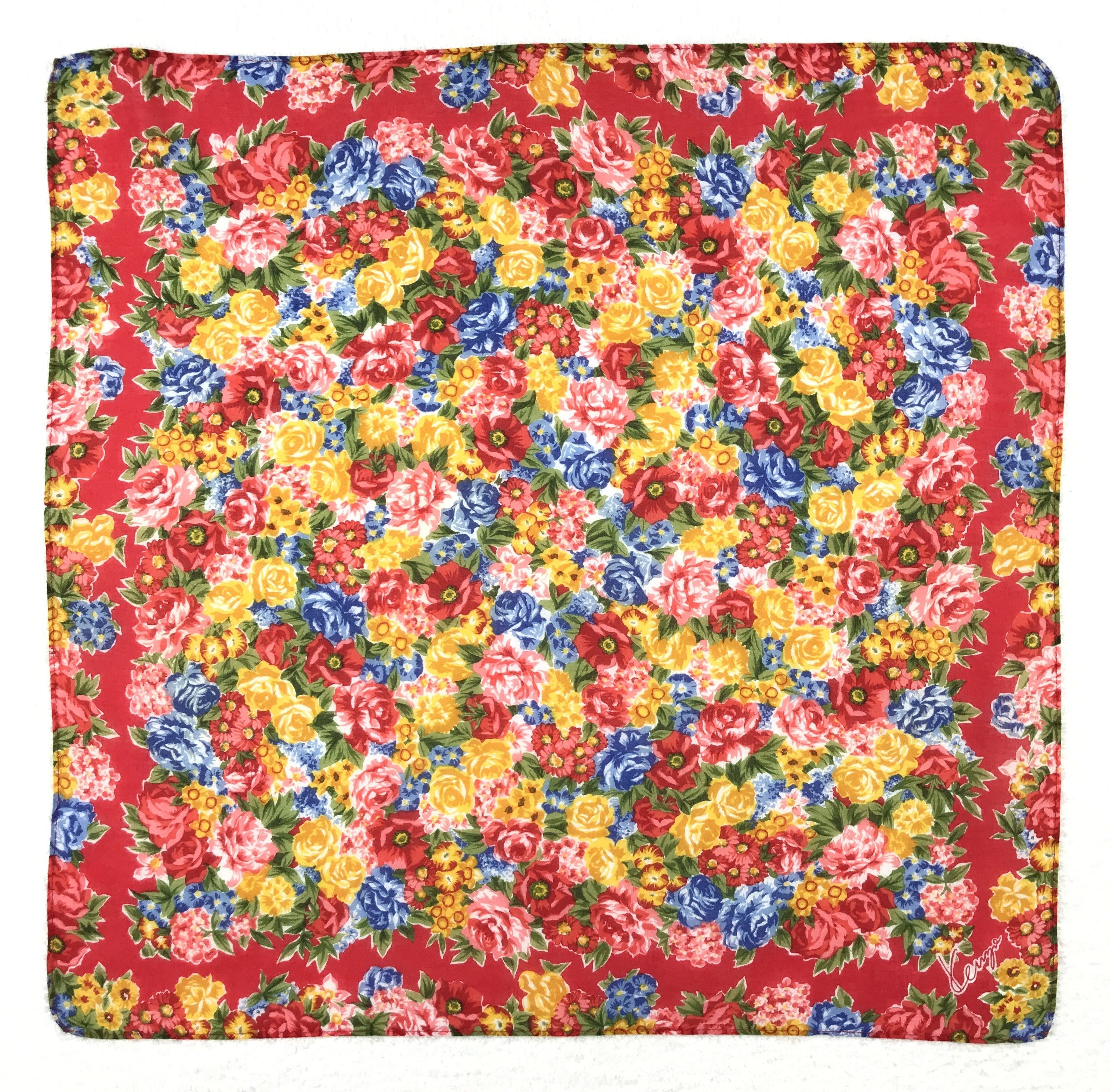Japanese Brand × Kenzo × Vintage Vintage Kenzo Bandana Neckerchief Handkerchief Size ONE SIZE - 1 Thumbnail