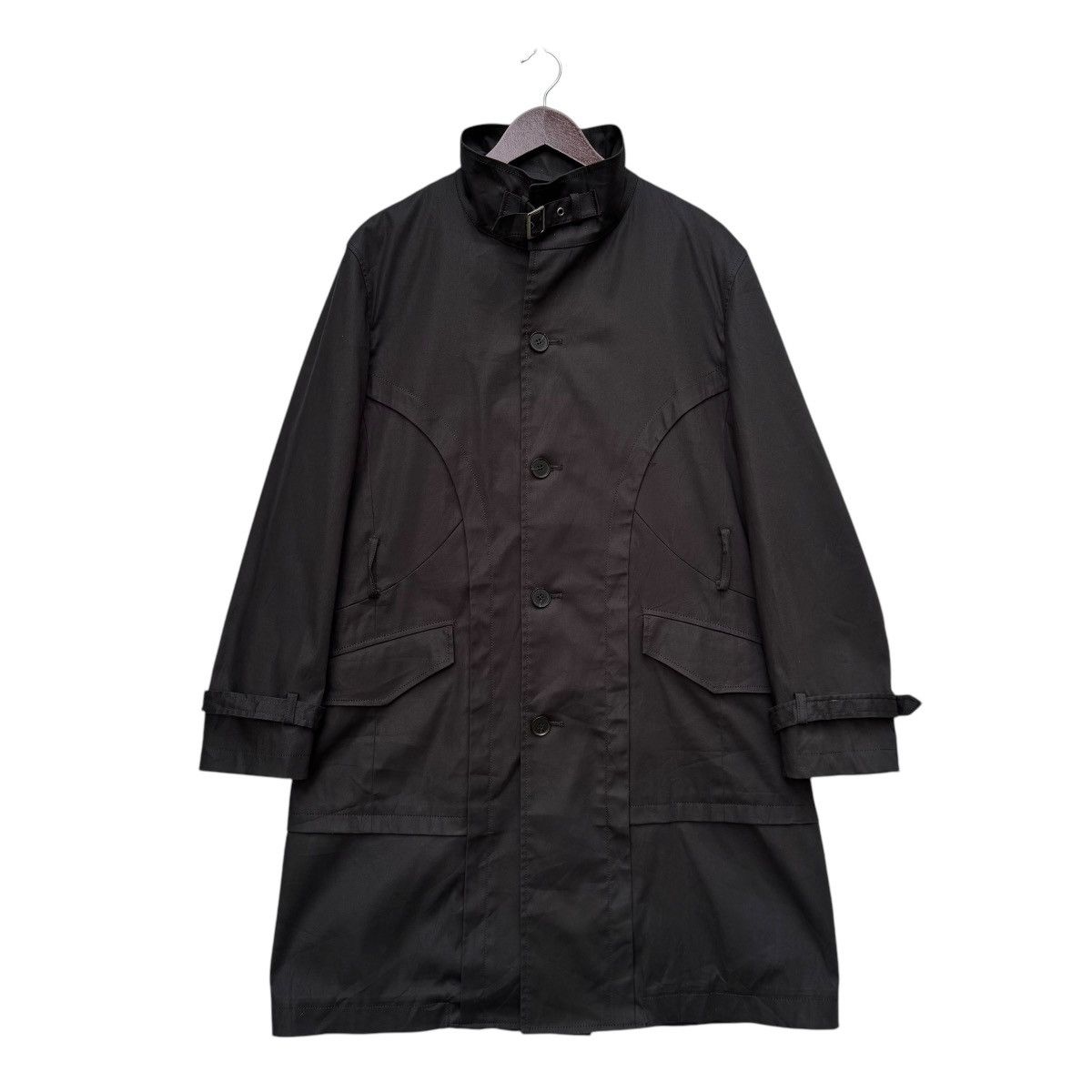 Vintage × Yohji Yamamoto A.A.R Against All Risk By Durban Long Coat Size US L / EU 52-54 / 3 - 1 Thumbnail