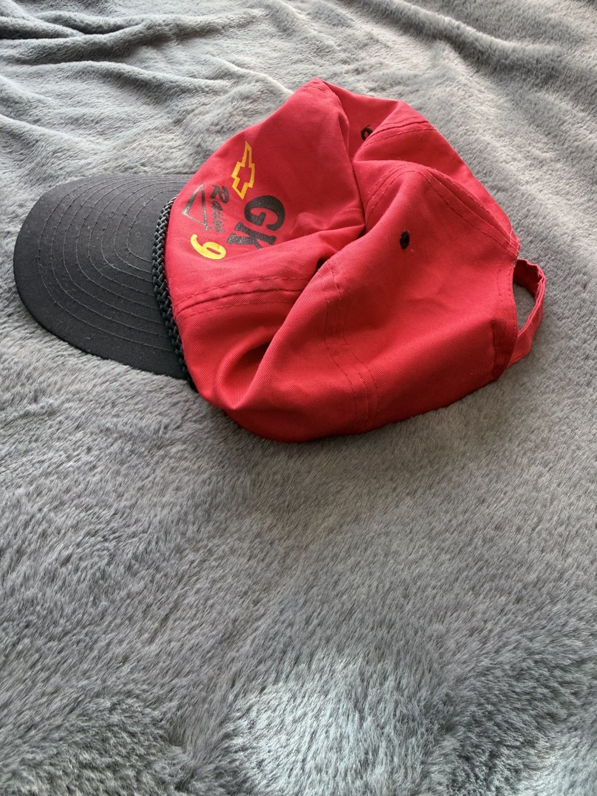 NASCAR VINTAGE GK RACING HAT Size ONE SIZE - 3 Thumbnail