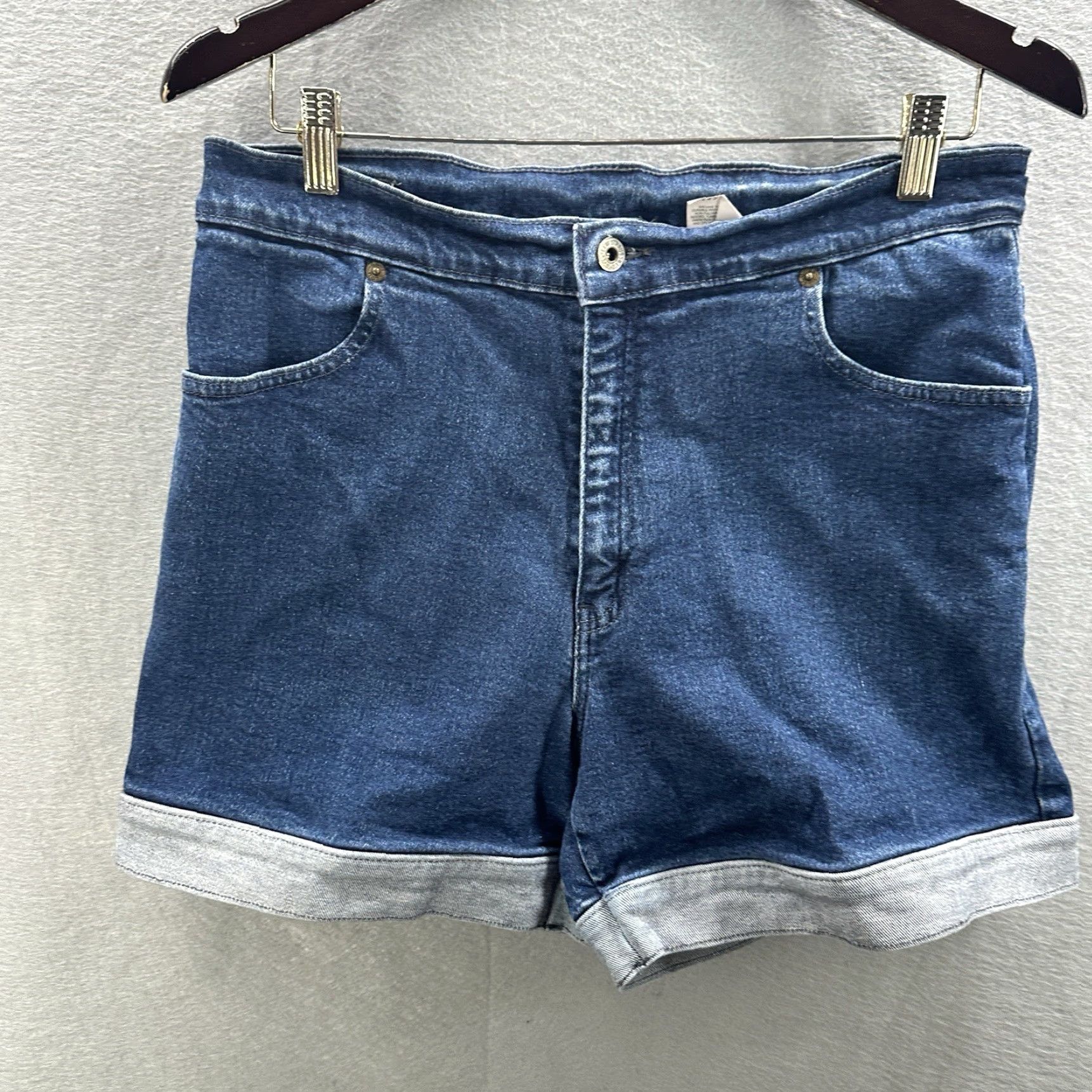 Levi's VINTAGE Levi's Dry Goods Shorts Womens 12 Denim Blue 5-Pocket Classic Fit Casual Summer 90s Womens Size 34" / US 12 / IT 48 - 2 Thumbnail