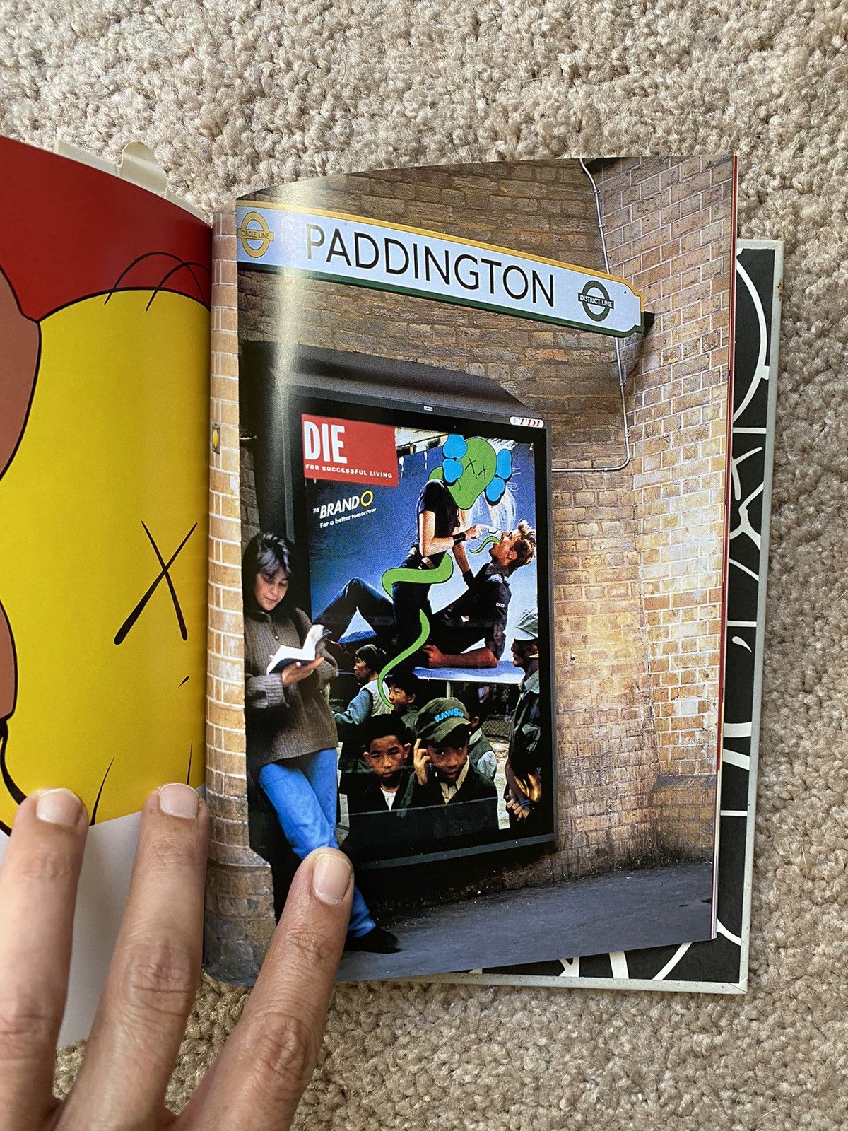 Kaws Kaws one krusty the clown kimpsons hardcover book 2001 Size ONE SIZE - 8 Thumbnail
