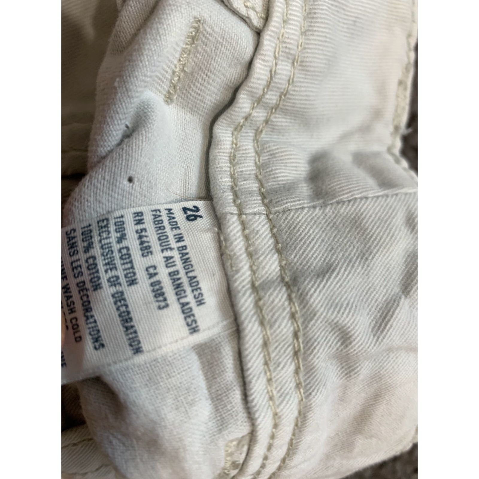 American Eagle Outfitters AMERICAN EAGLE Men's Solid Beige Long Board Shorts Size 26 Casual Cotton Regular Size US 26 / EU 42 - 5 Thumbnail