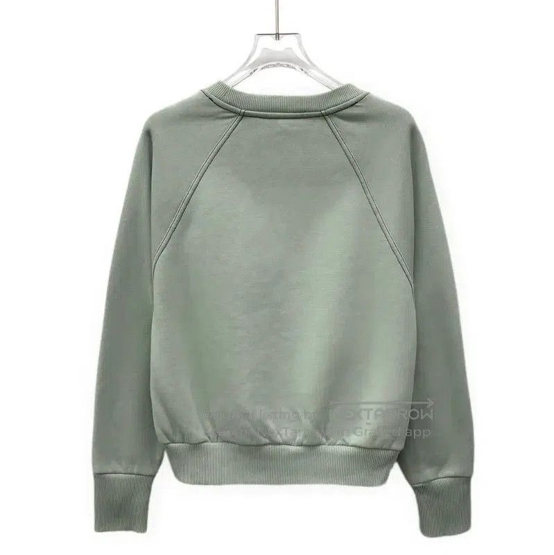 Burberry Burberry Light Green Cotton Women's Sweatshirt. Size XS / US 0-2 / IT 36-38 - 2 Thumbnail