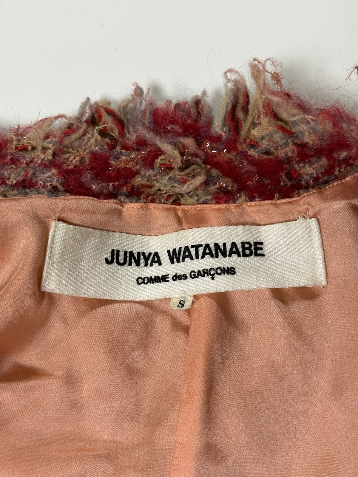 Junya Watanabe JUNYA WATANABE Fall Winter 2003 Tweed Jacket Size S / US 4 / IT 40 - 5 Thumbnail