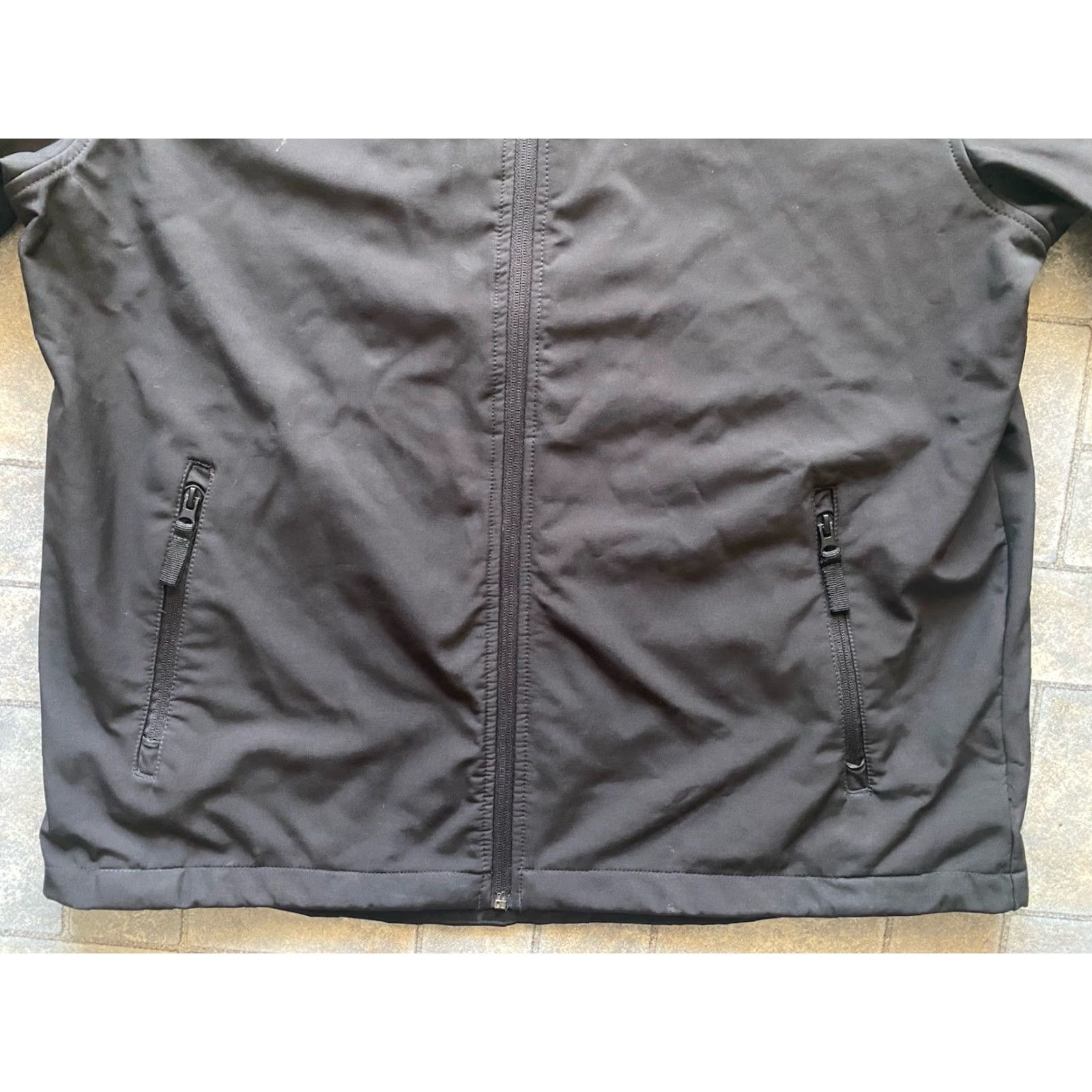 Vintage Tesla MENS XL Black Full Zip Jacket With Zipper Pockets Size US XL / EU 56 / 4 - 3 Thumbnail