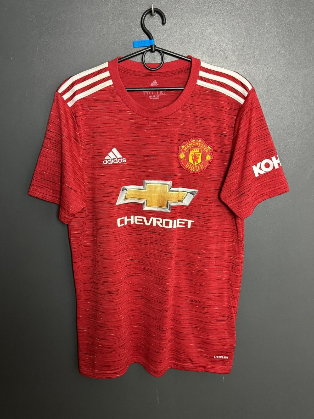 Adidas Manchester United 20/21 Home B. Fernandes Football Jersey Size US M / EU 48-50 / 2 - 2 Thumbnail