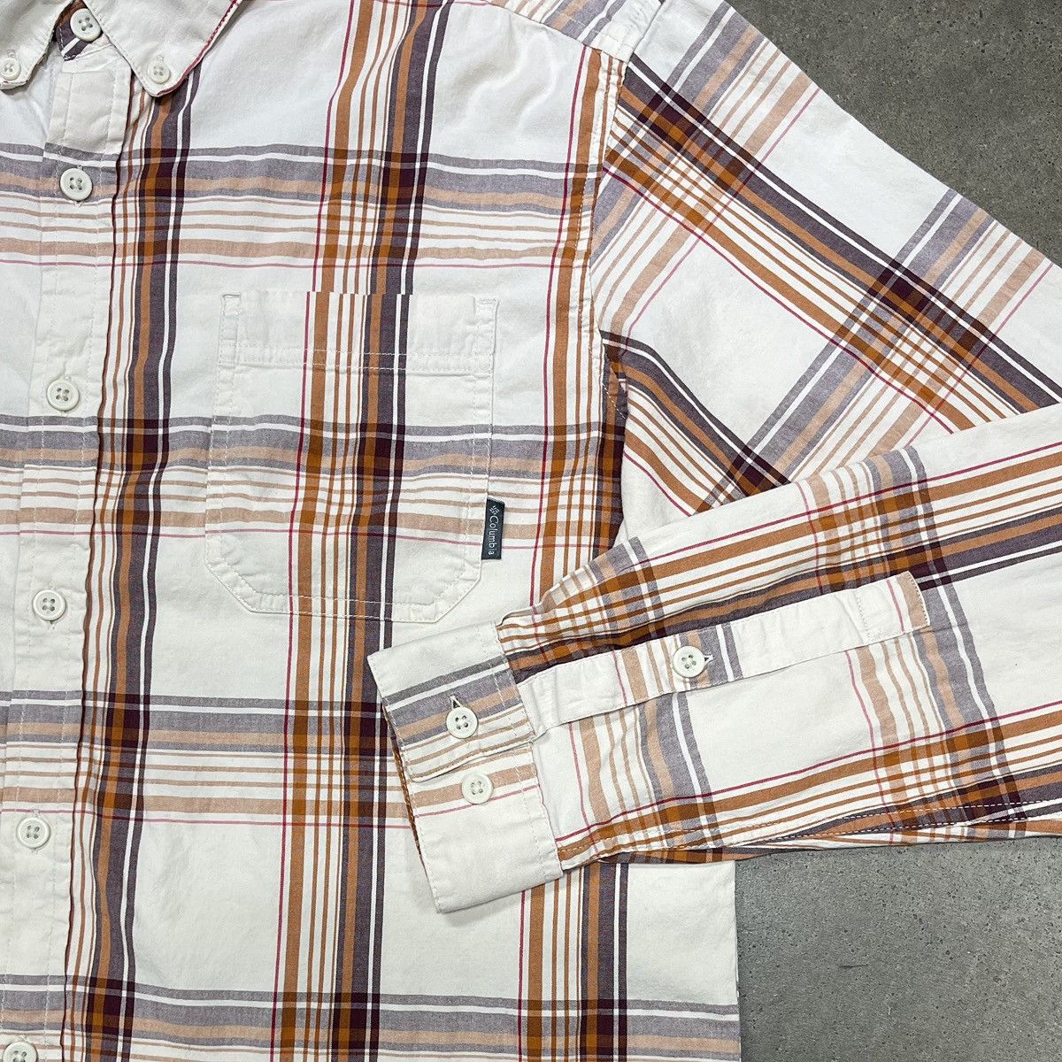 Columbia Columbia Long Sleeve Check Plaid Button Front Shirt Size US XL / EU 56 / 4 - 2 Thumbnail