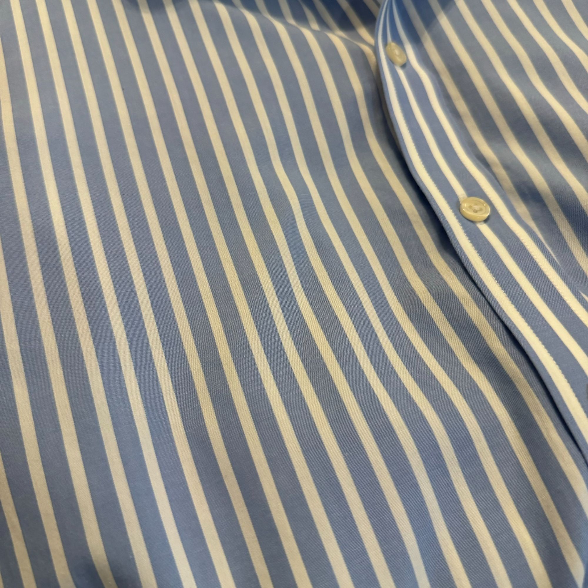 Charles Tyrwhitt Charles Tyrwhitt Men's Striped Button Down Shirt Size US XS / EU 42 / 0 - 6 Thumbnail