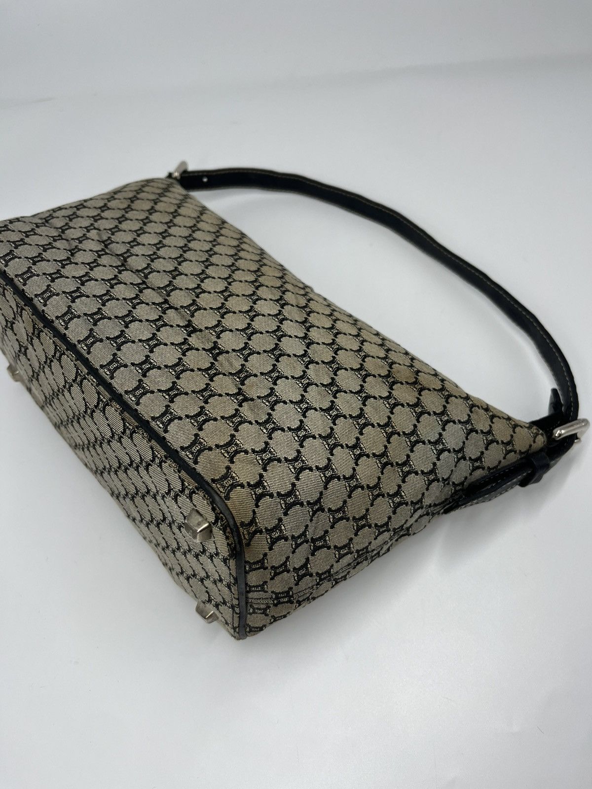 Celine AUTHENTIC CELINE MONOGRAM CANVAS HOBO SHOULDER BAG Size ONE SIZE - 10 Thumbnail