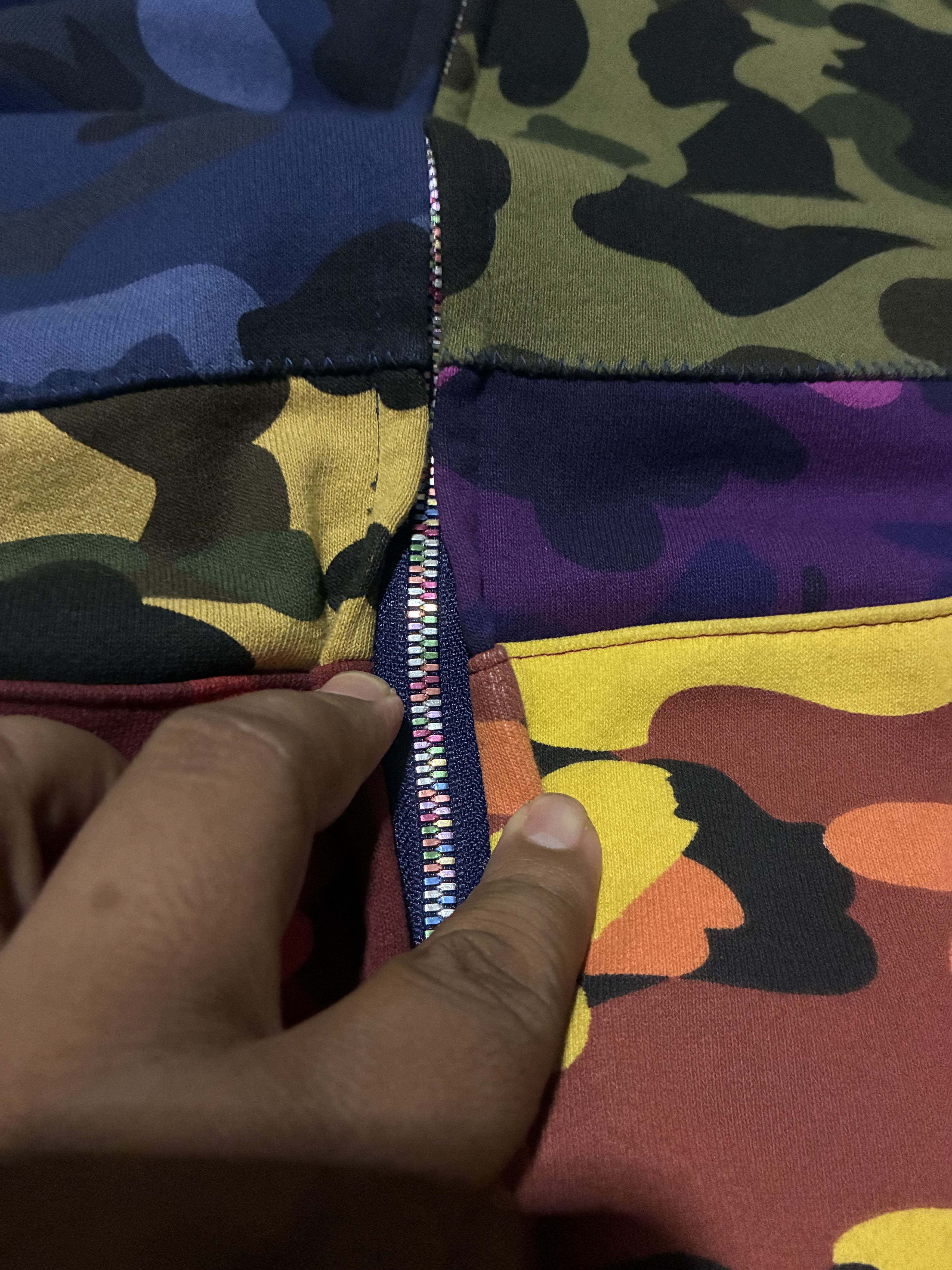 Bape Bape hoodie mix camo Size US XXL / EU 58 / 5 - 16 Thumbnail