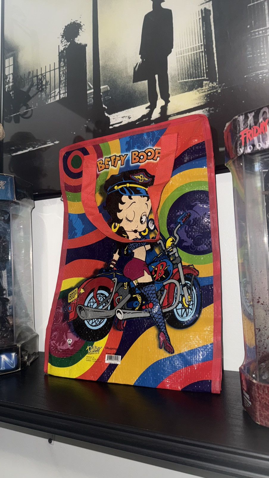 Japanese Brand × Vintage Vintage / Y2K New 2000s Betty Boop On Motorcycle Bag Size ONE SIZE - 3 Thumbnail