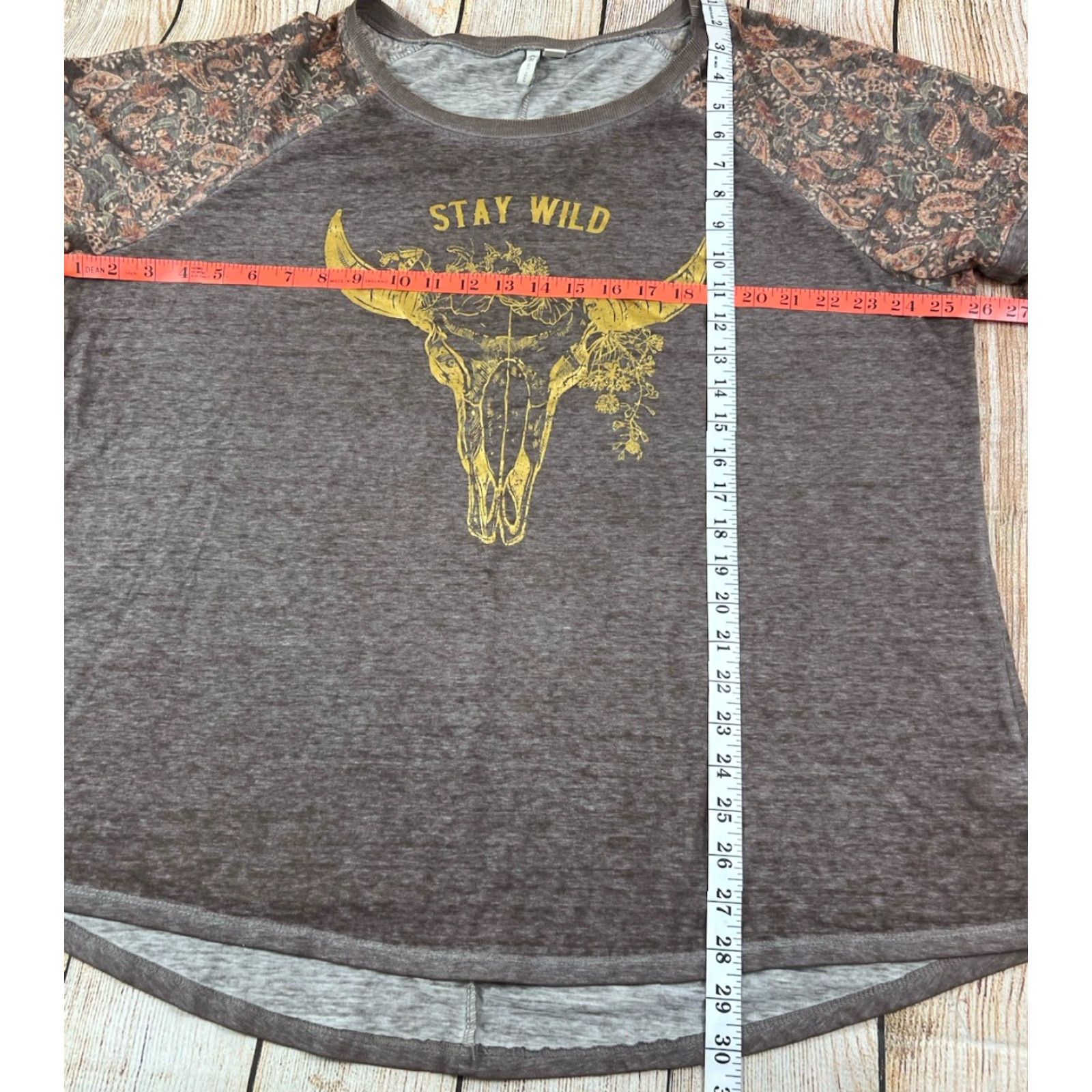 Vintage VINTAGE Cato Western 3/4 Sleeve Shirt Women Brown Stay Wild Size 18/20W Size 3XL / US 20-22 - 5 Thumbnail
